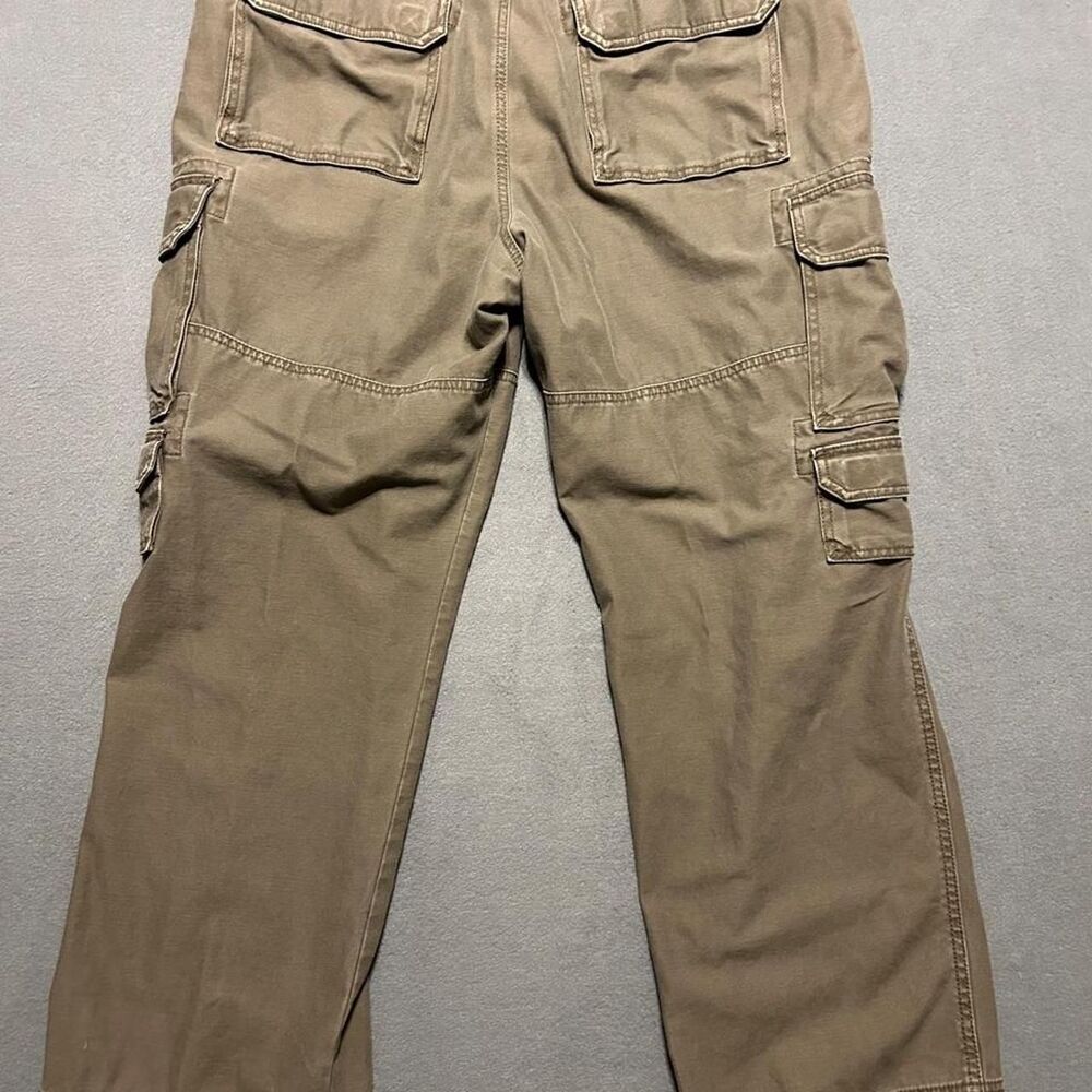 Redhead Men's Tan and Brown Trousers